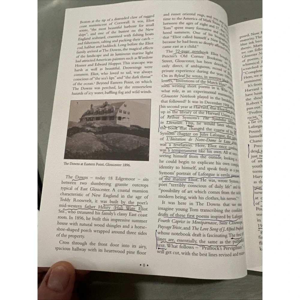 Gloucester Notebook by T.‎ S. Eliot (2021, Hardcover)
